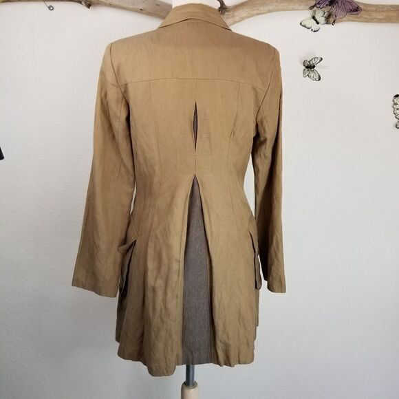 Cabi treasure hunter pea coat khaki 840 - Picture 9 of 9